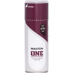 Spraymaali ONE 400 ml Satiini Viininpunainen RAL4004