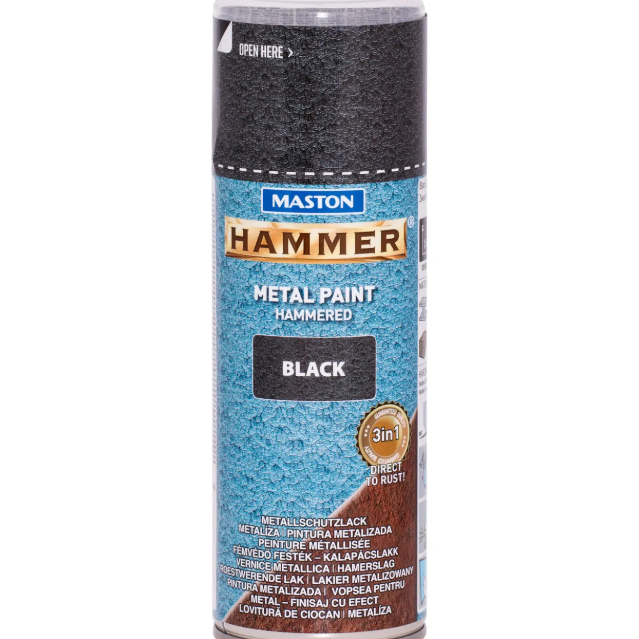 Spraymaali vasaralakka 400 ml musta