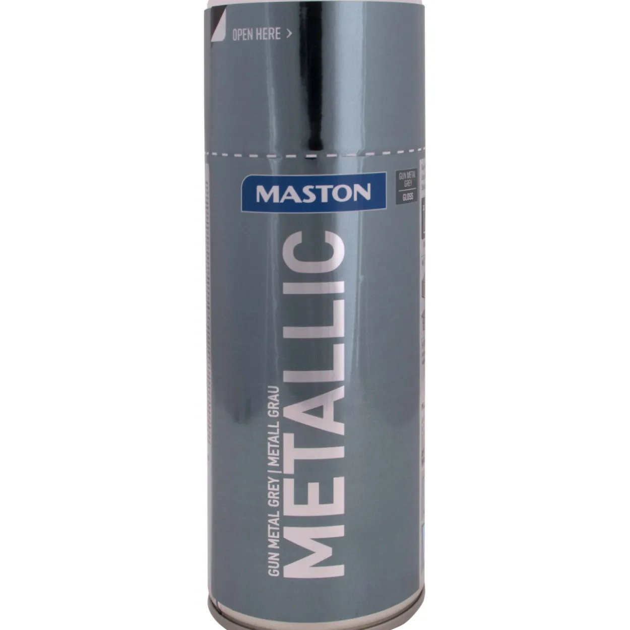 Spraynaali Metallic 400 ml, metallinharmaa