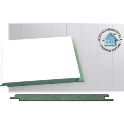 STP-0 ympäripontattu kosteudenkestävä MDF 10X160X2070 5KPL