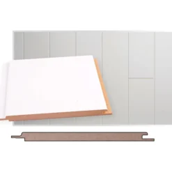 STP-5 ympäripontattu MDF 10X160X2070 5KPL