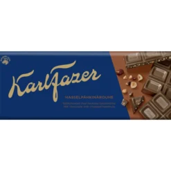 Suklaalevy Karl Fazer 180 g hasselpähkinärouhe