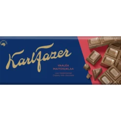 Suklaalevy Karl Fazer 180 g vaalea maitosuklaa