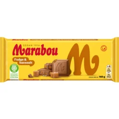Suklaalevy Marabou 160 g Fudge & Havssalt