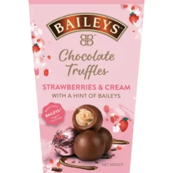 Suklaatryffeli Baileys 205 g Chocolate Truffles Strawberries & Cream