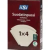 Suodatinpussi Iisi 100 kpl 1 x 4 valkaisematon