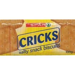 Suolakeksi SPAR 100 g Cricks Cracker