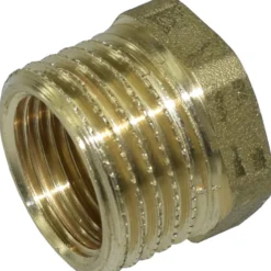 Supistusnippa 1/2"-3/8" messinki