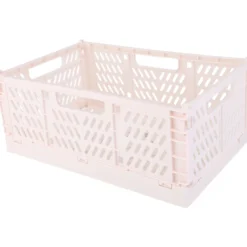 Taitettava kori Miny M vaalea beige
