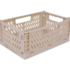 Taitettava kori Miny S 22 x 14,7 x 9,2 cm, beige