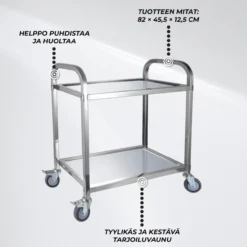Tarjoiluvaunu Lykke