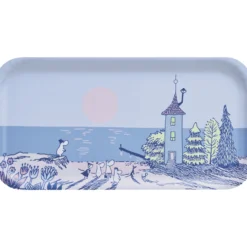 Tarjotin Muurla 43 x 22 cm Muumi Auringonlasku