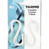 TARMO S-KOUKKU METALLI 4KPL VALKOINEN