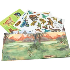 Tarrakirja Dino World Mini Sticker Fun