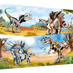 Tarrakirja Dino World Sticker Fun