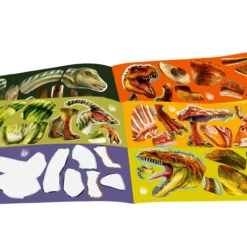 Tarrakirja Dino World Sticker Fun