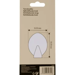 Tarrakoukku Brücke metalli 36 x 35 mm 2 kpl