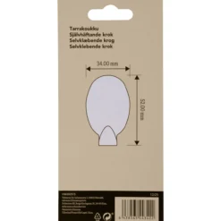 Tarrakoukku metalli Brücke 34 x 52 mm 2 kpl