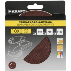 Tarrapyörö 125mm 10kpl lajitelma