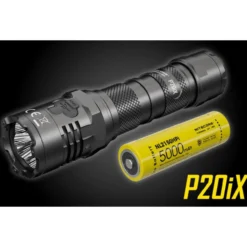 Taskulamppu Nitecore P20iX + 5000mAH NL2150HPi akkuparisto