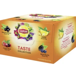 Taste Collection -teelajitelma Lipton pyramidipussi 4 x 10 kpl