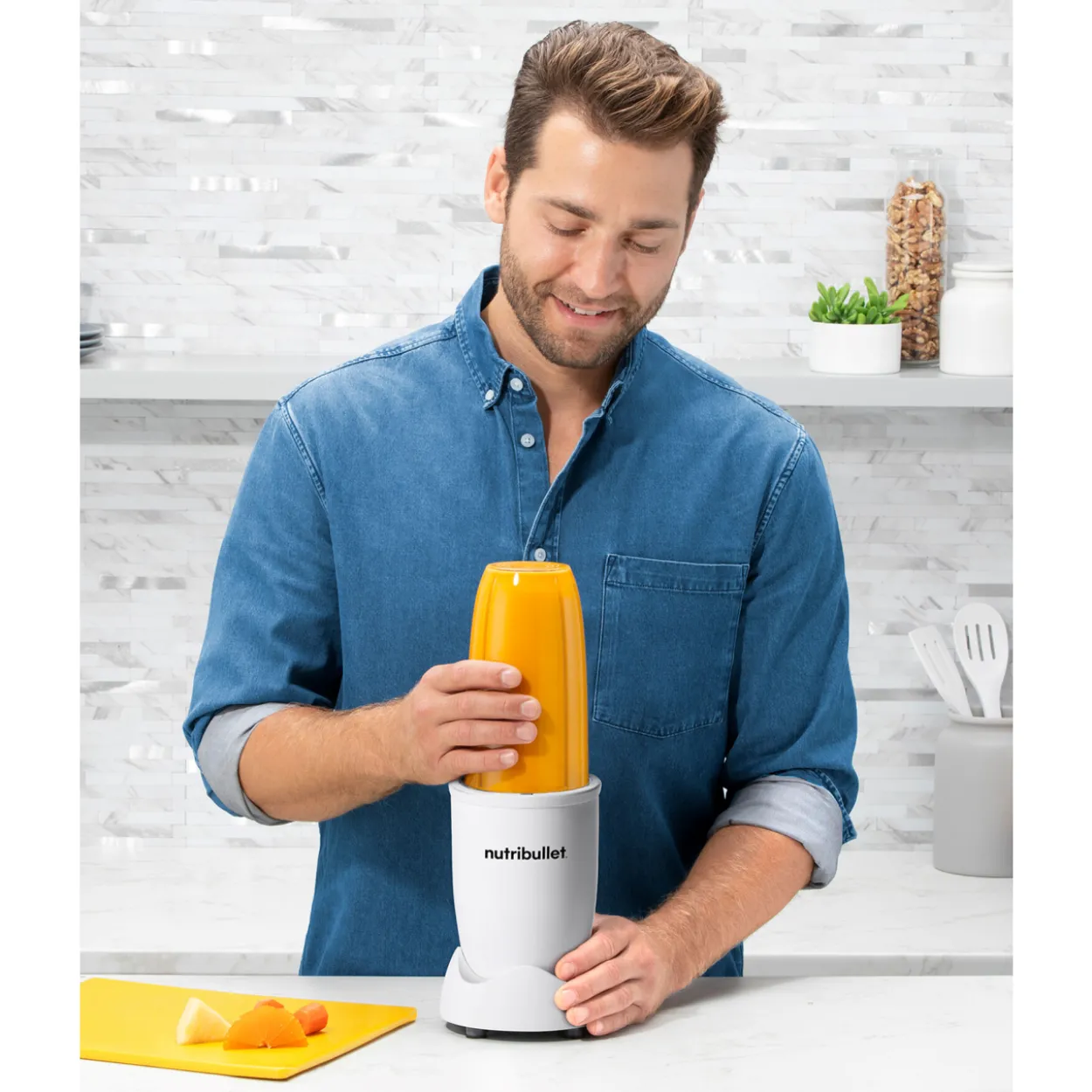 Tehosekoitin Nutribullet Pro valkoinen