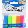 Teippimerkki 5 x 25 kpl 44 x 12 mm Neon
