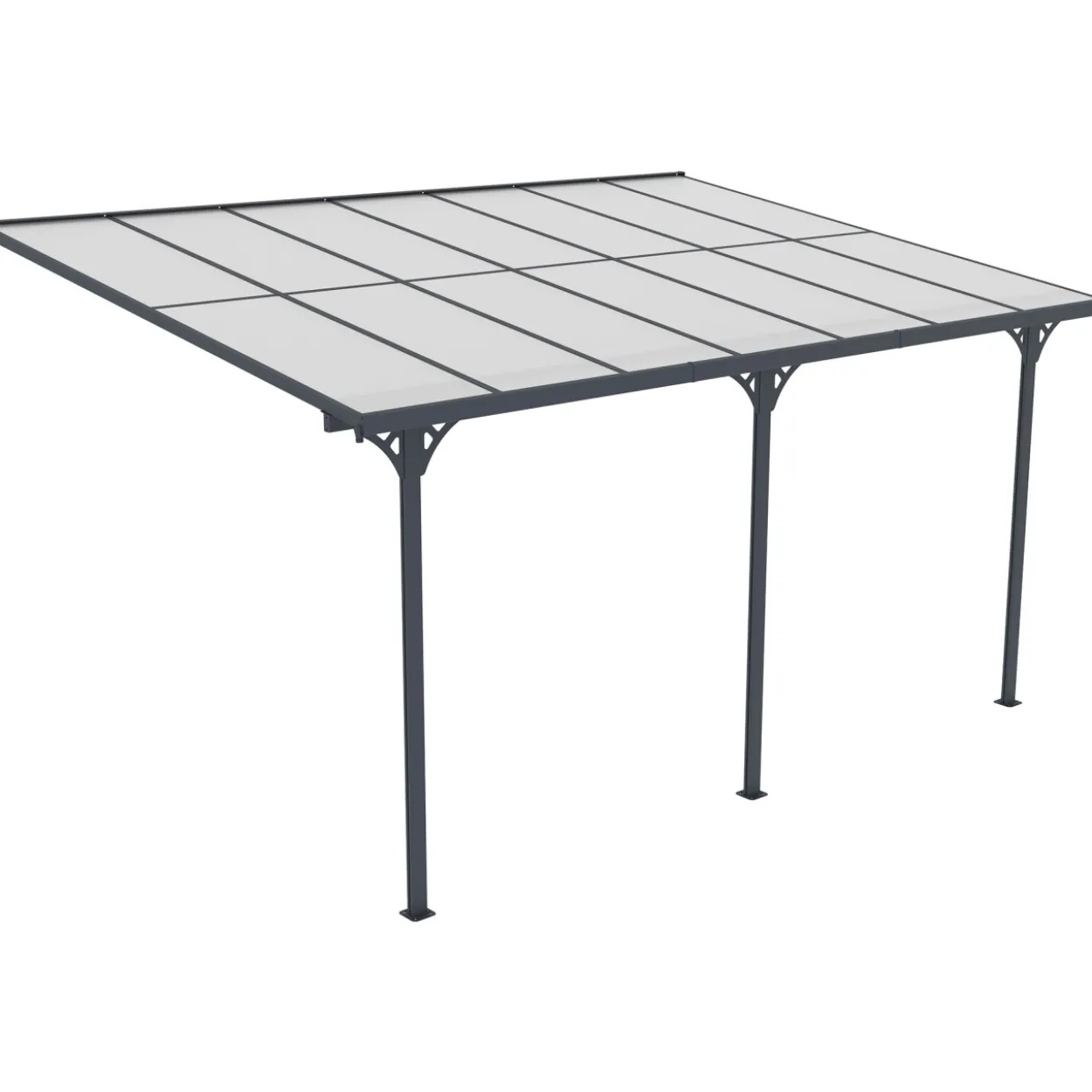 Terassikatos Fornorth 435 x 300 x 225-270 cm