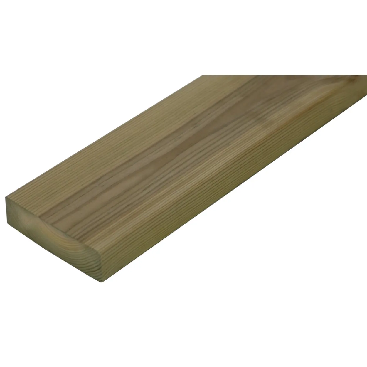 Terassilauta 28 x 95 x 4200 mm, vihreä