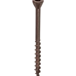 Terassiruuvi Brücke 4,2 x 55 mm, AISI410 + Ruspert, 250 kpl, ruskea