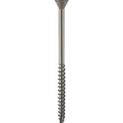 Terassiruuvi Brücke 4,8 x 90 mm, Ruspert, ruskea, 100 kpl