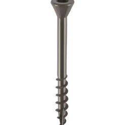 Terassiruuvi Brücke 4,2 x 45 mm, Ruspert, ruskea, 250 kpl