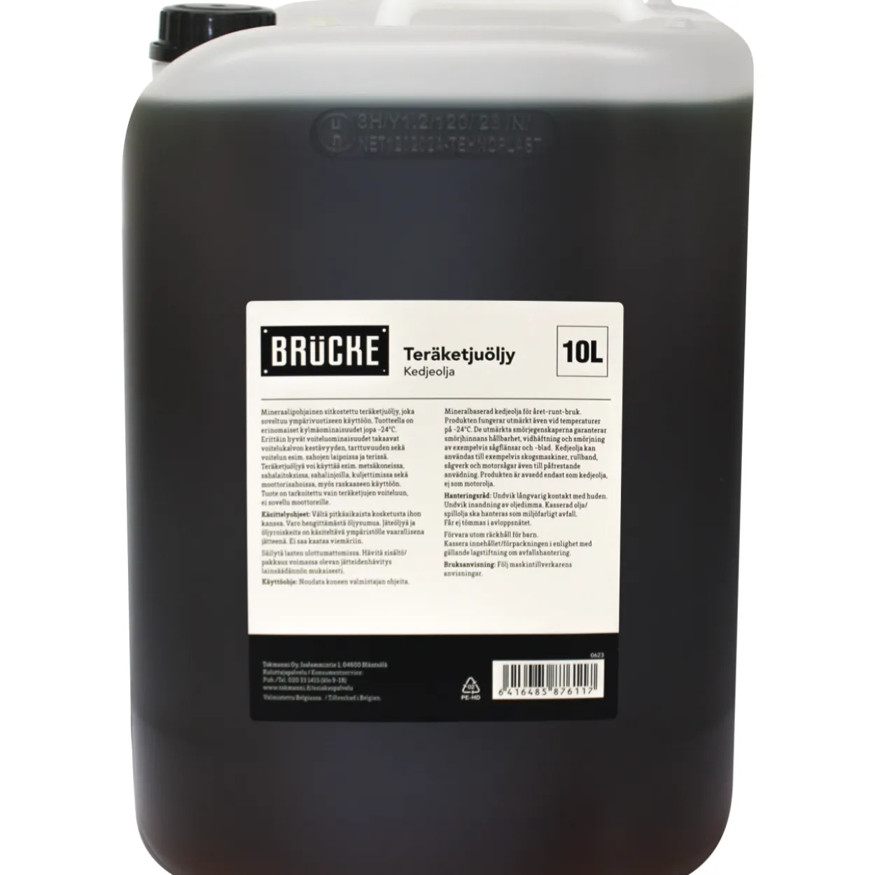 Teräketjuöljy Brücke 10 l