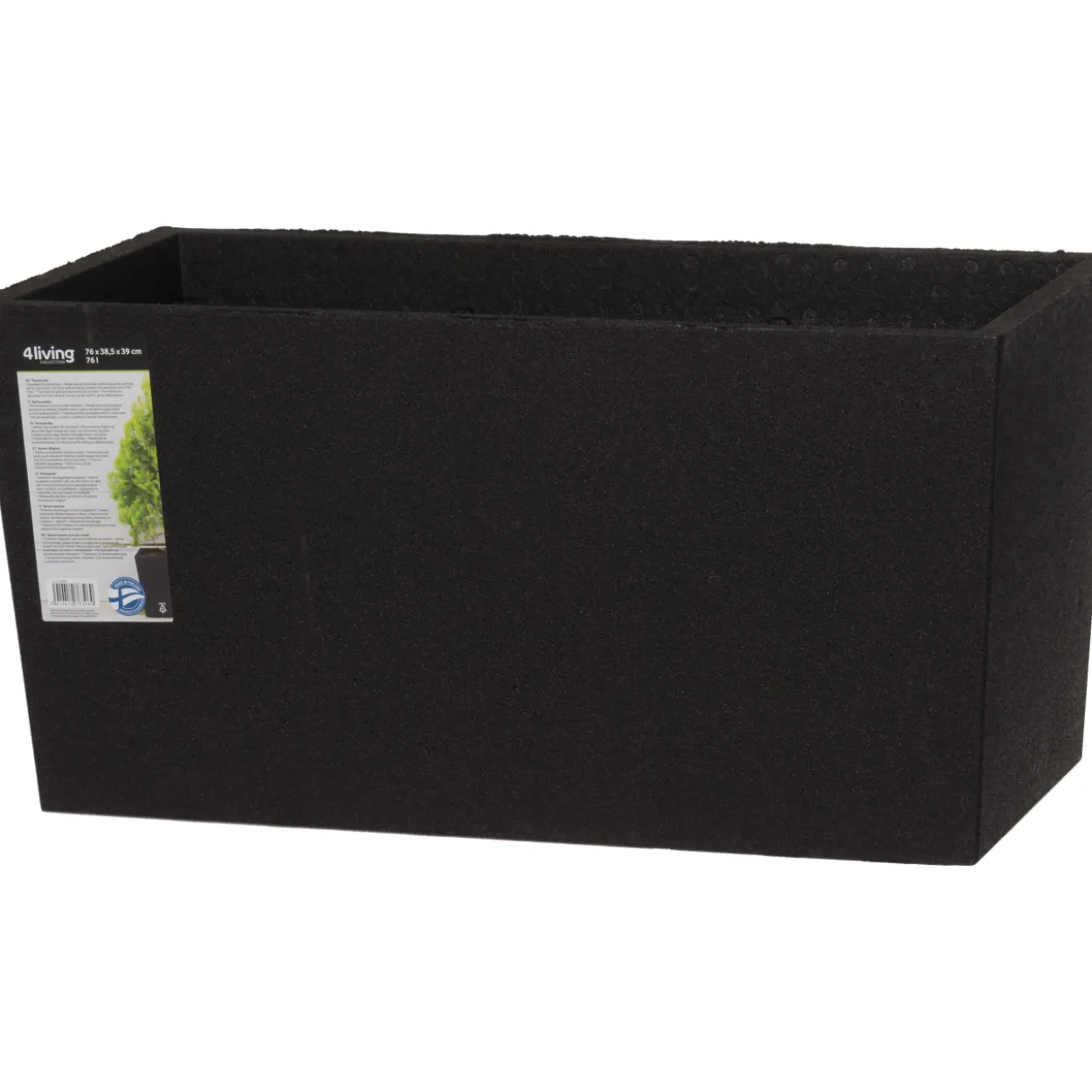 Termoruukku 4Living Patio 76 cm musta