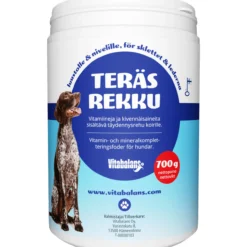 Teräsrekku Vitabalans 700g Vitamiini- ja kivennäisainejauhe