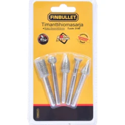 Timanttihiomasarja Finbullet 6mm/60mm