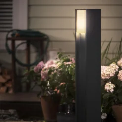 Tolppavalaisin Philips Hue Turaco 9W 230V, antrasiitti