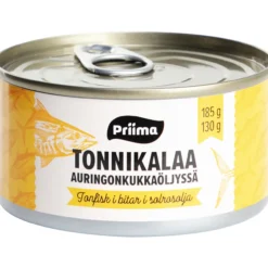 Tonnikalapala Priima 185/130 g öljyssä