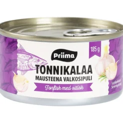 Tonnikala Priima 185 g valkosipuli auringonkukkaöljyssä