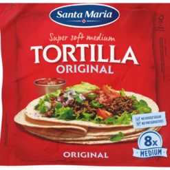 Tortilla Santa Maria 8 kpl 320 g Original Medium