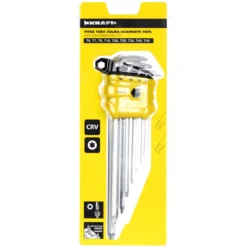 Torx-kulma-avainsetti, 9 osaa