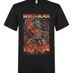 T-paita Beast In Black Power Of The Beast