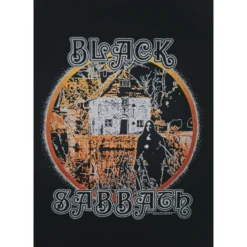T-Paita Black Sabbath Debut Cracked