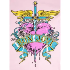 T-paita Bon Jovi Heart Vintage