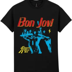 T-paita Bon Jovi Slippery When Wet