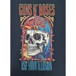 T-paita Guns N´ Roses Use your Illution Skull