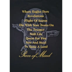 T-paita Iron Maiden Piece of Mind Tracks