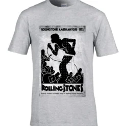 T-paita Rolling Stones American Tour 1972 Silhouette