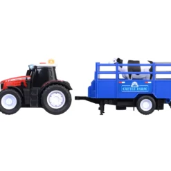 Traktori ja kärry 26 cm Massey Ferguson