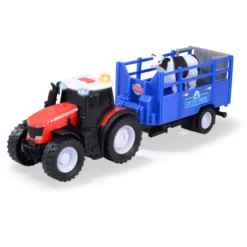 Traktori ja kärry 26 cm Massey Ferguson